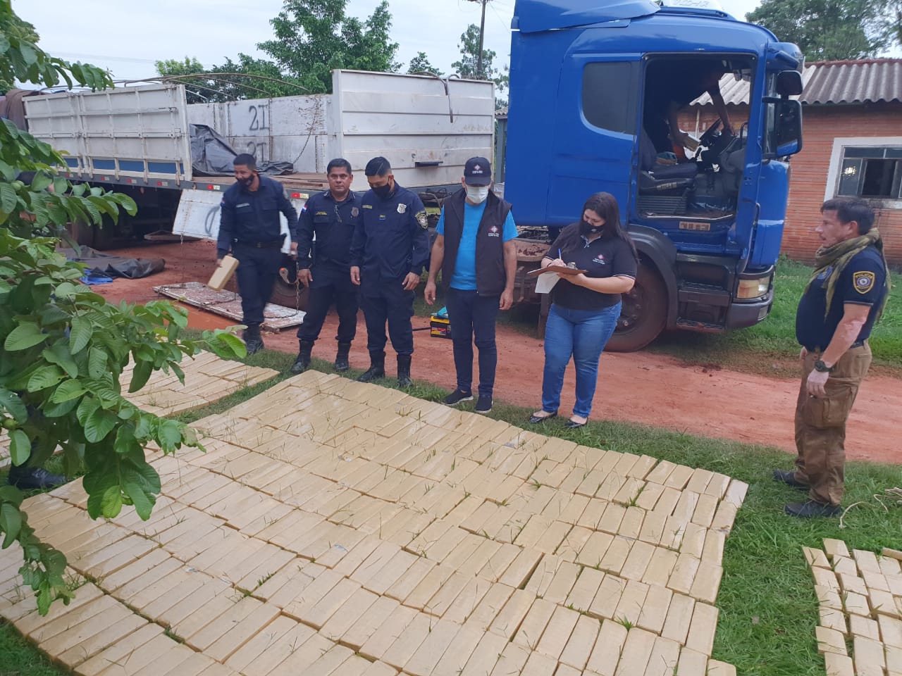 Incautan cargamento de marihuana en Pindoty Porã
