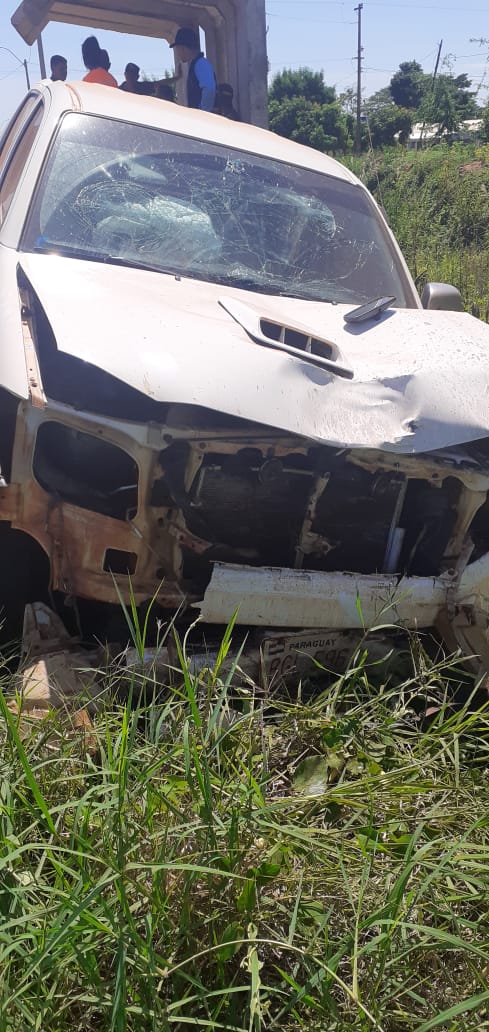 Grave accidente de tránsito en el cruce Acepar