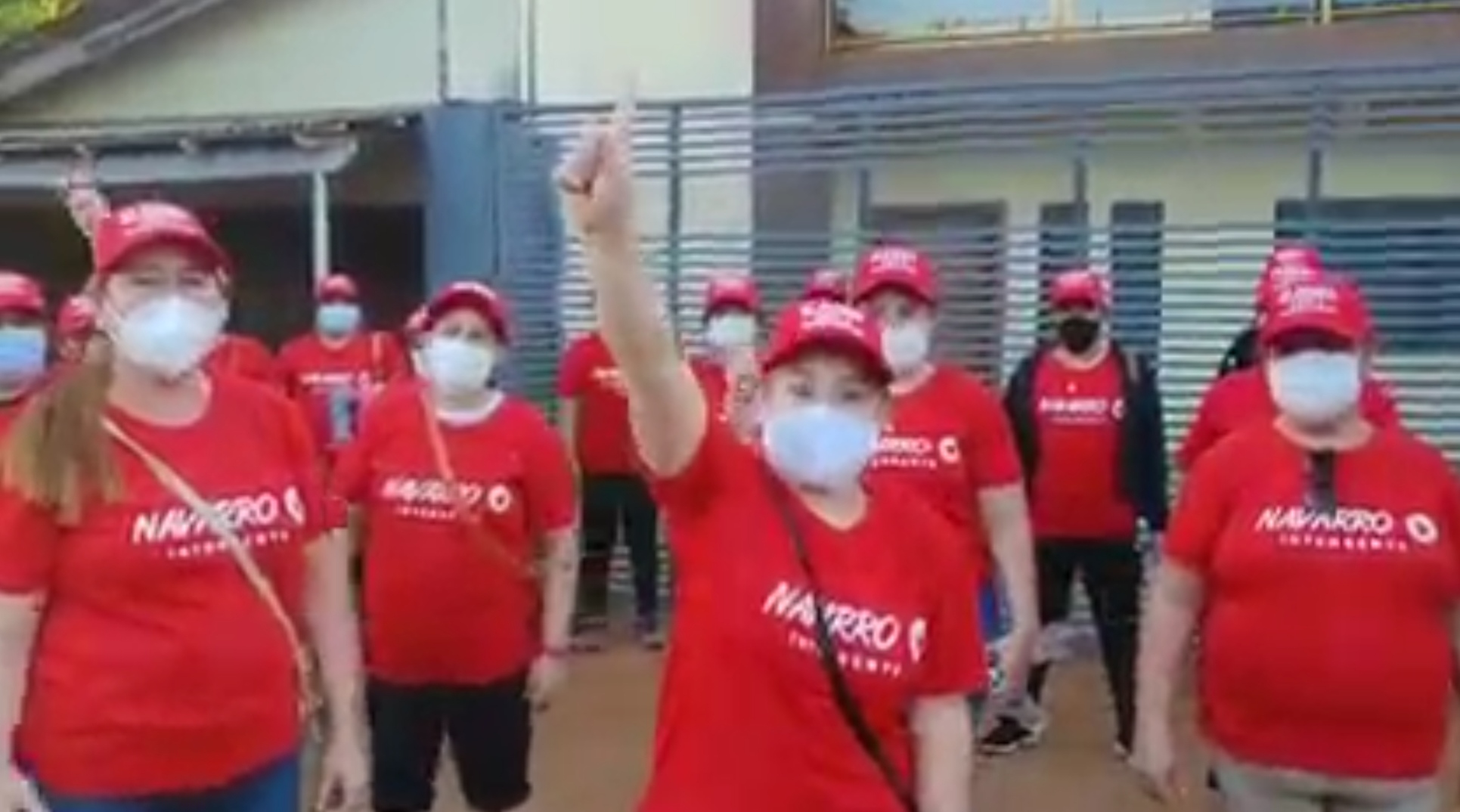 Graban vídeo de apoyo a Marito desde Villarrica