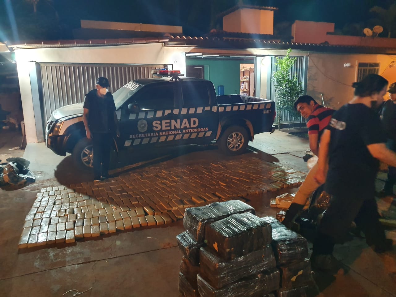 Incautan carga de marihuana en Canindeyú