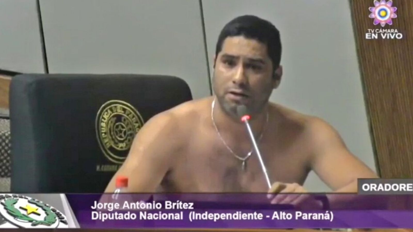 Diputado Jorge Brítez propone legalizar el robo