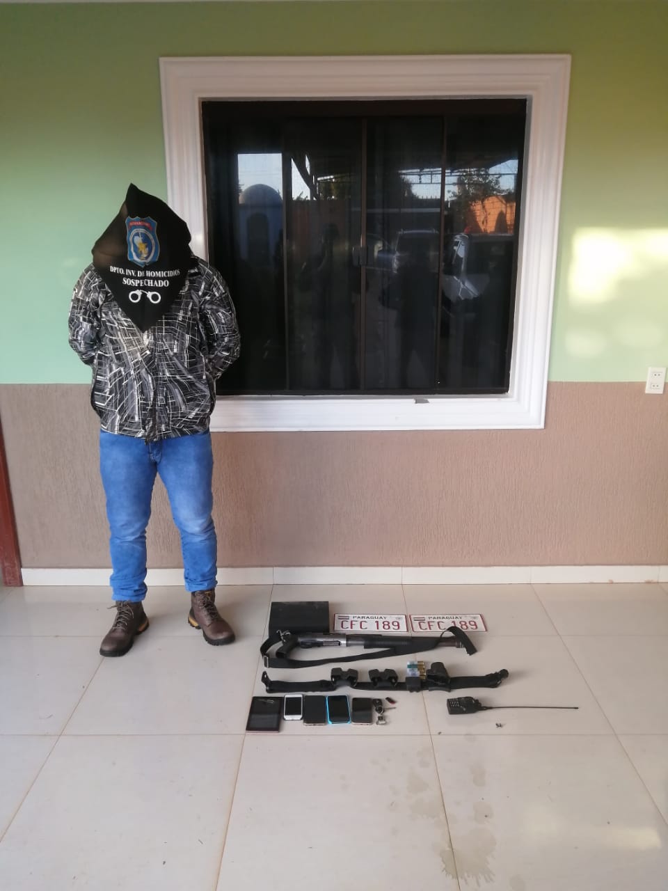 Tres detenidos en tres allanamientos en busca de asesino en Yby Pytä