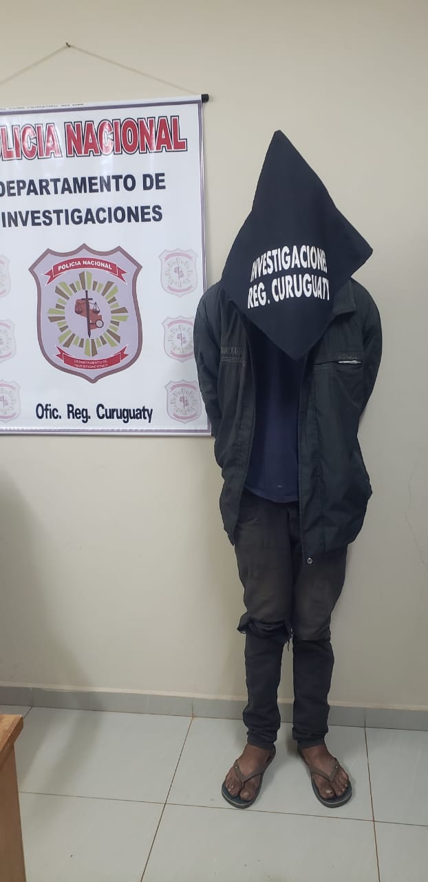 Policía detiene a presunto ladrón de garrafas