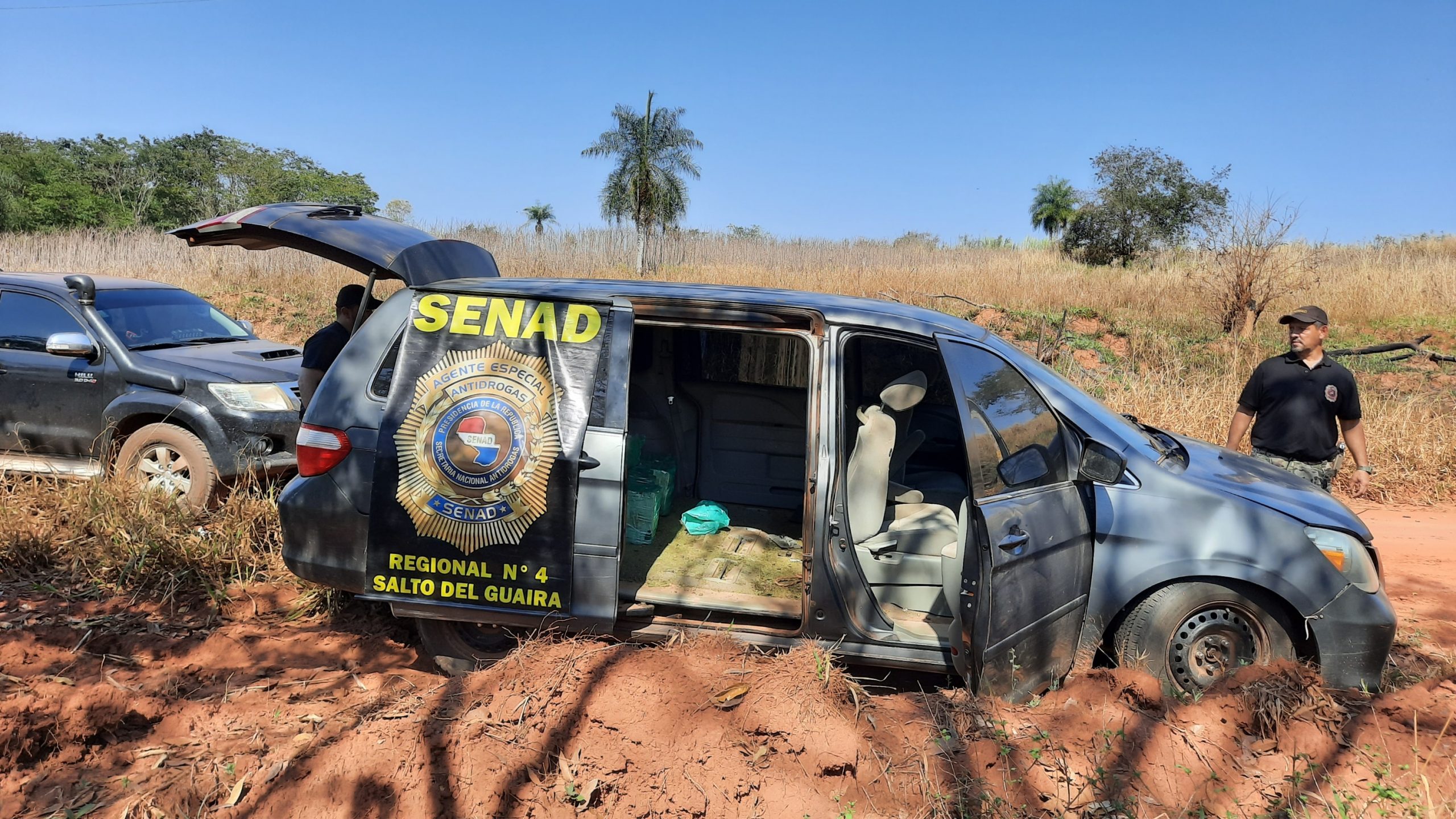 Incautan carga de marihuana en Canindeyú