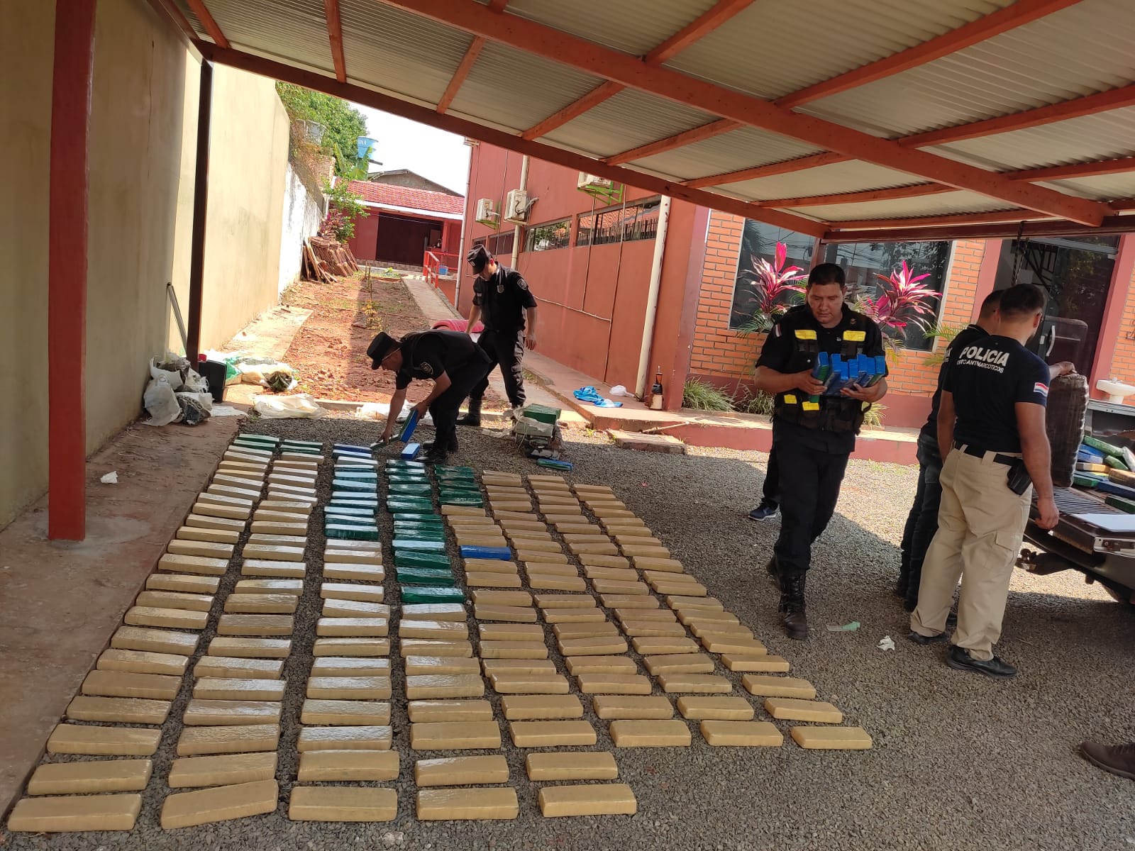 Siguen cayendo cargamentos de droga en Canindeyú