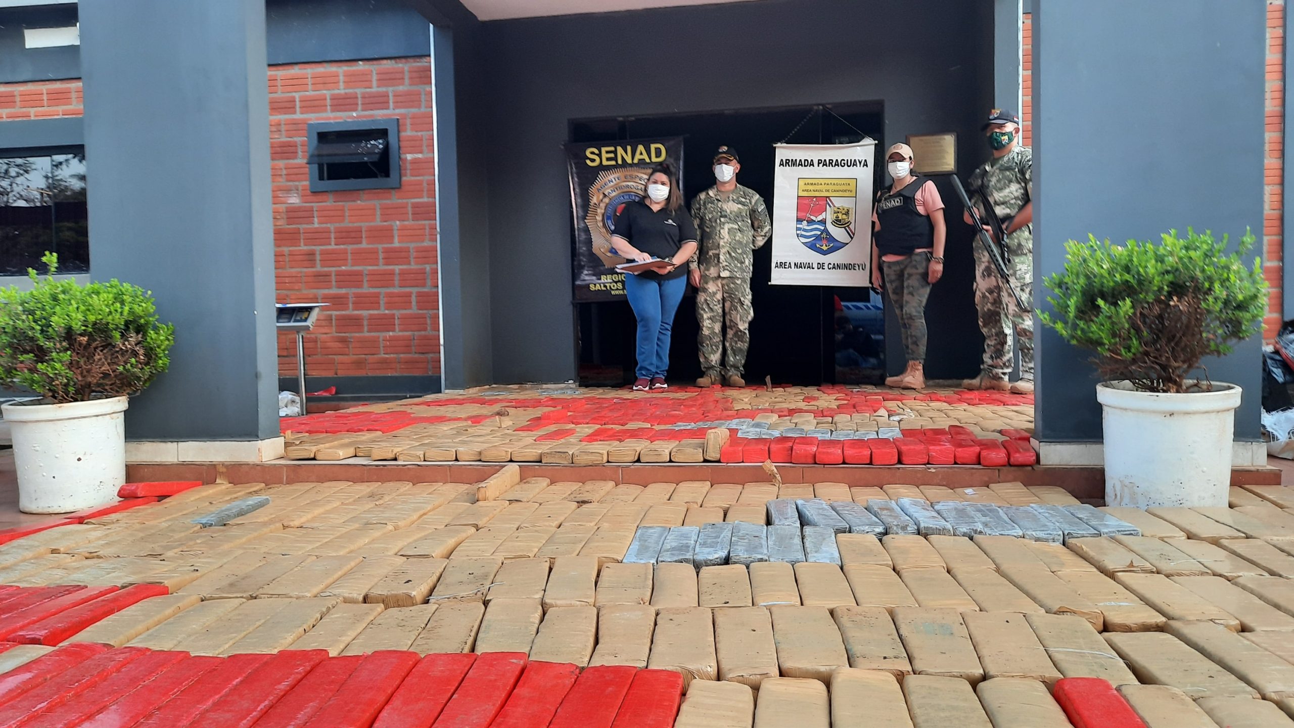 Incautan importante cantidad de droga en Nueva Esperanza