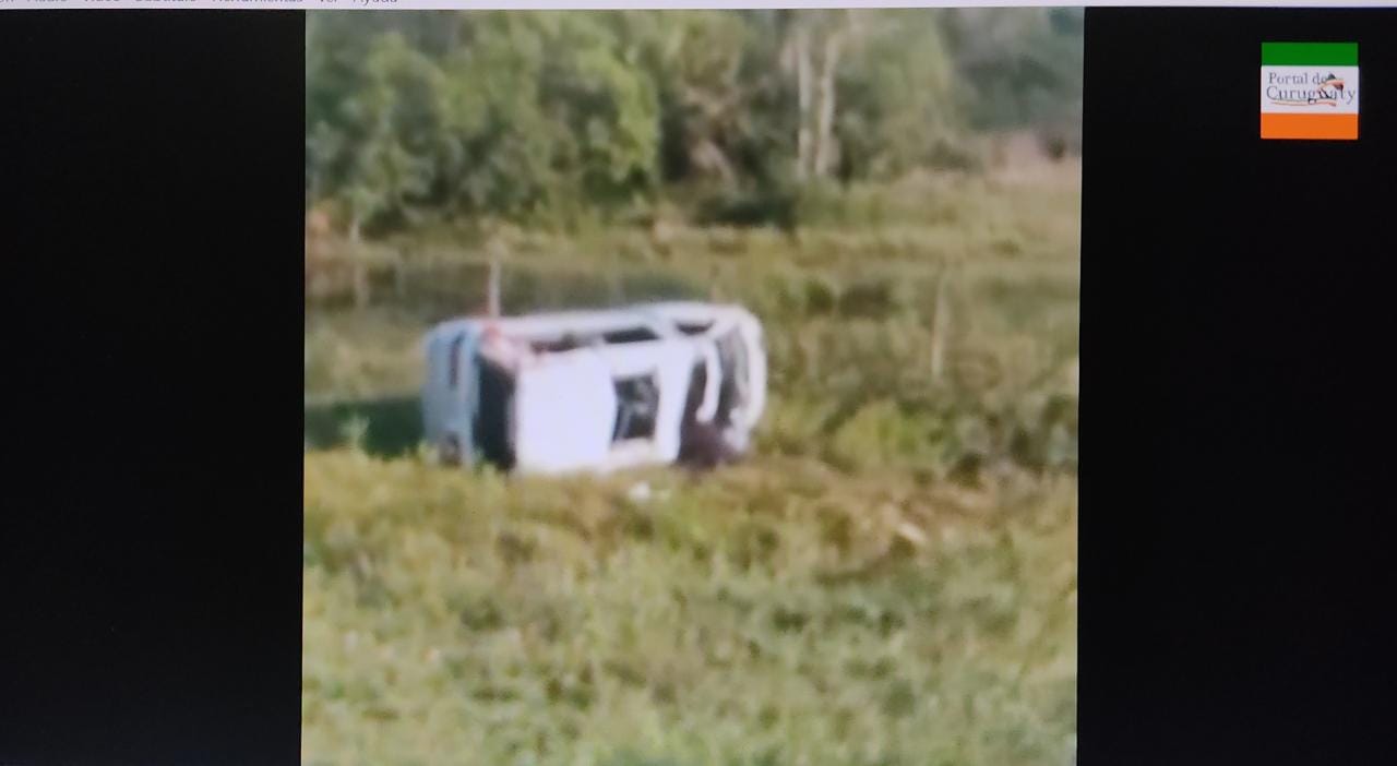 VÍDEO. Vuelco de vehículo con derivación fatal sobre la ruta PY5