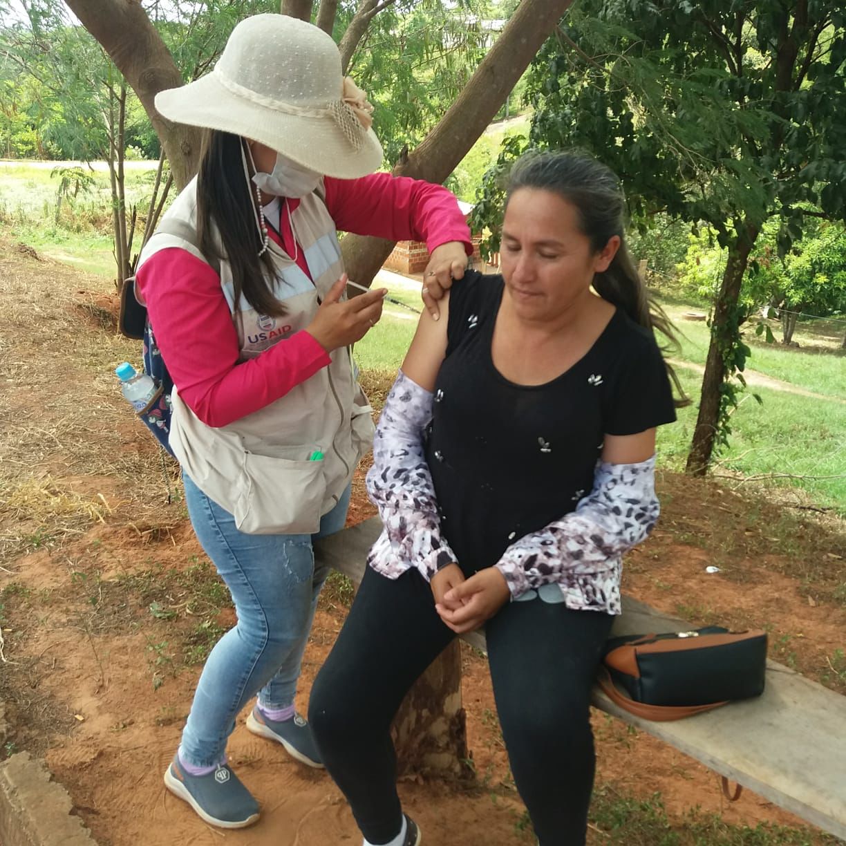 Vacunan a más de 1 300 persona en 4 días en Curuguaty