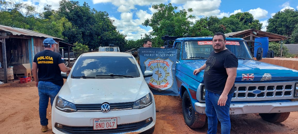 Incautan dos vehículos de presunto homicida de Villa Ygatimí