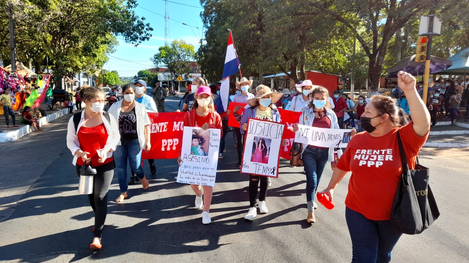 VIDEO. Exigen justicia por asesinato de joven mujer de Yrybucuá