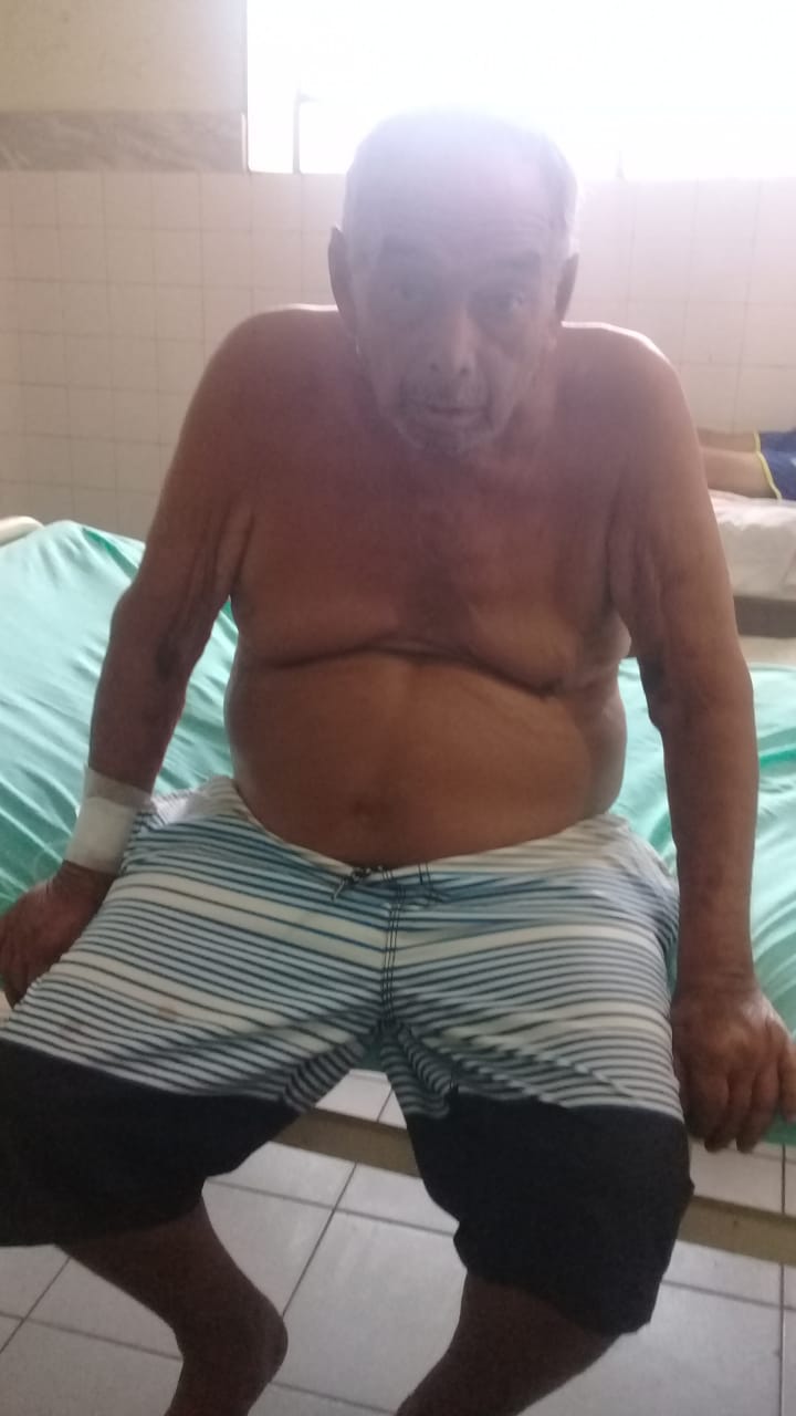 Denuncian abandono de anciano enfermo en el hospital de Curuguaty