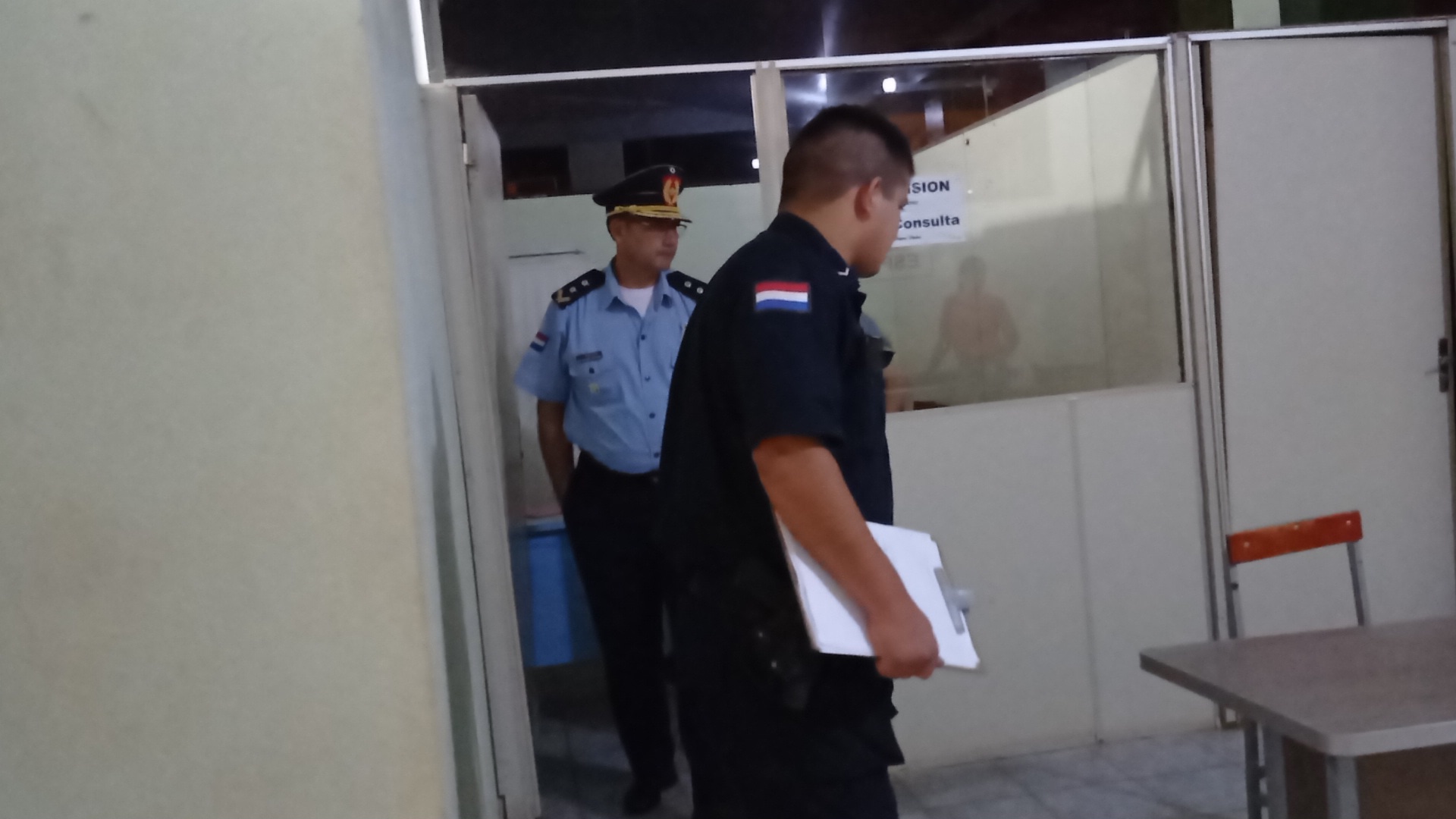 VÍDEO. Jefe policial habla de una riña y un herido que será derivado a Asunción