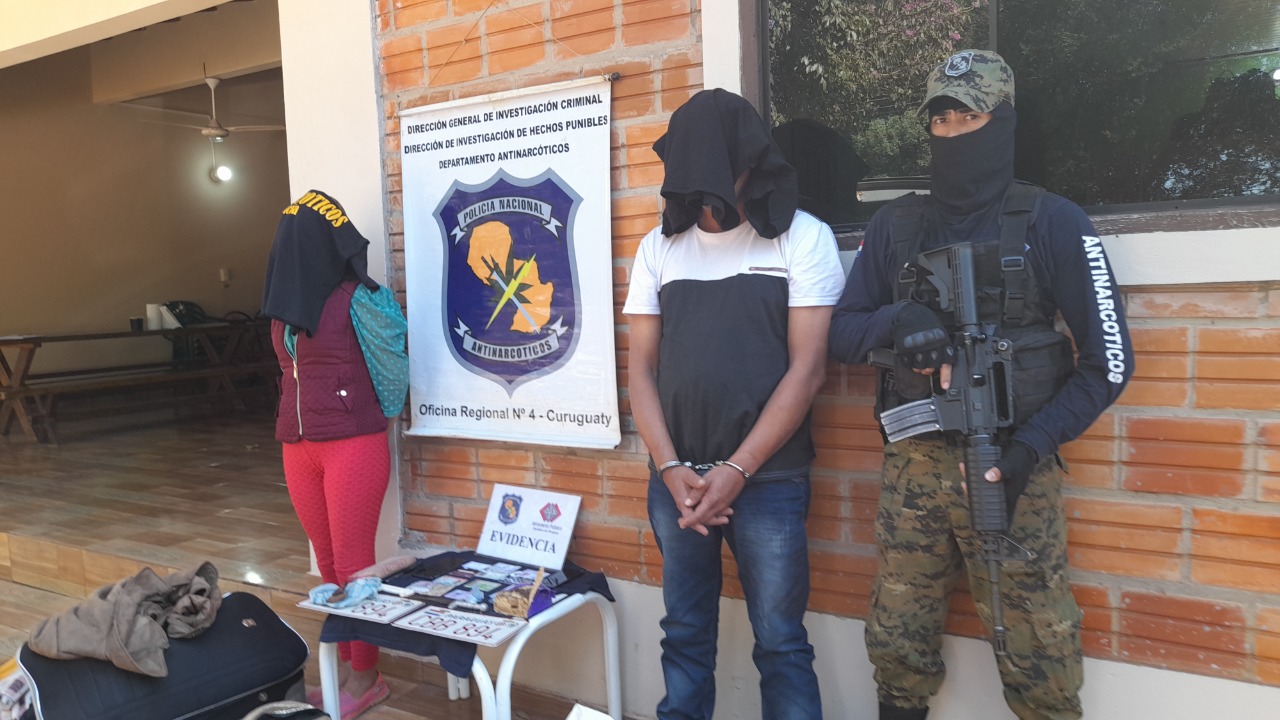 VÍDEO. Incautan cocaína tipo crack en Curuguaty