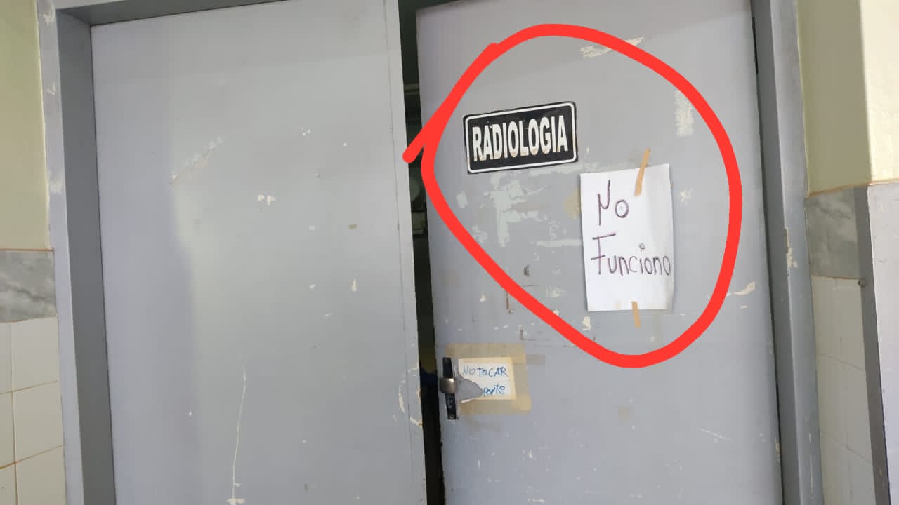 Otra vez se descompuso el equipo de Radiografía del hospital de Curuguaty