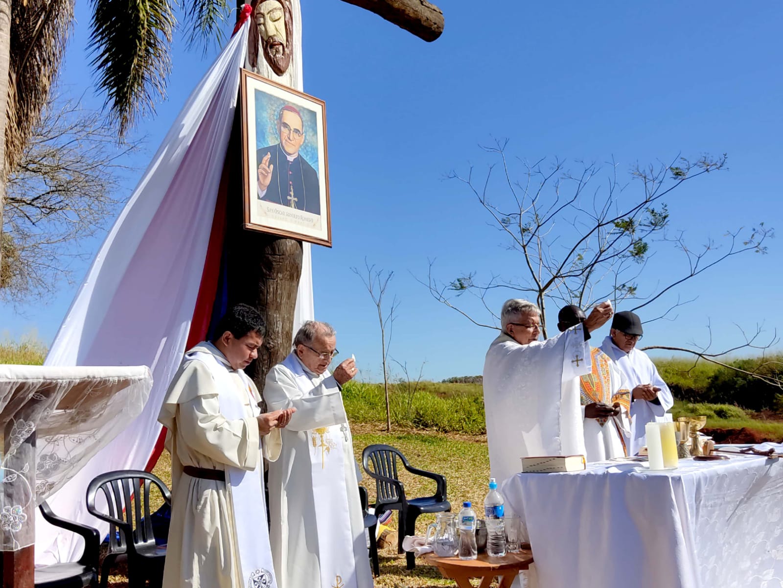 VÍDEO. El designado cardenal Adalberto Martínez celebró Misa por los 10 años de la Masacre de Curuguaty