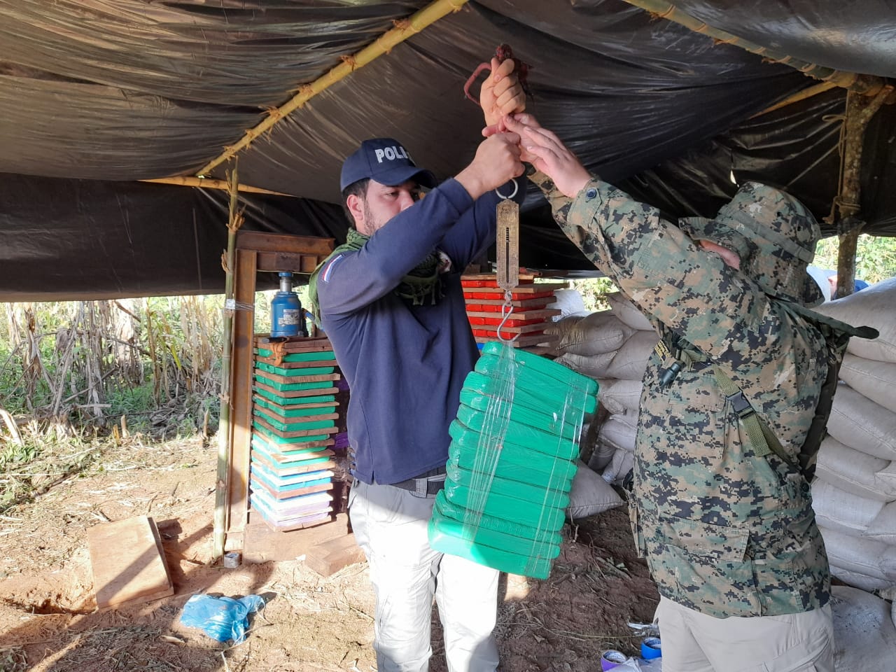 Golpe al narcotráfico en Yby Pytã