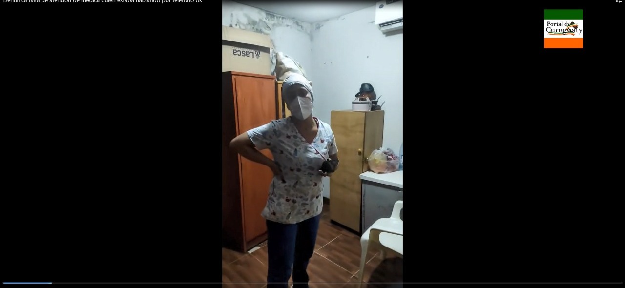 VÍDEO. Reacción contra médica del hospital que estaba hablando por teléfono y no atendió a paciente adolorida