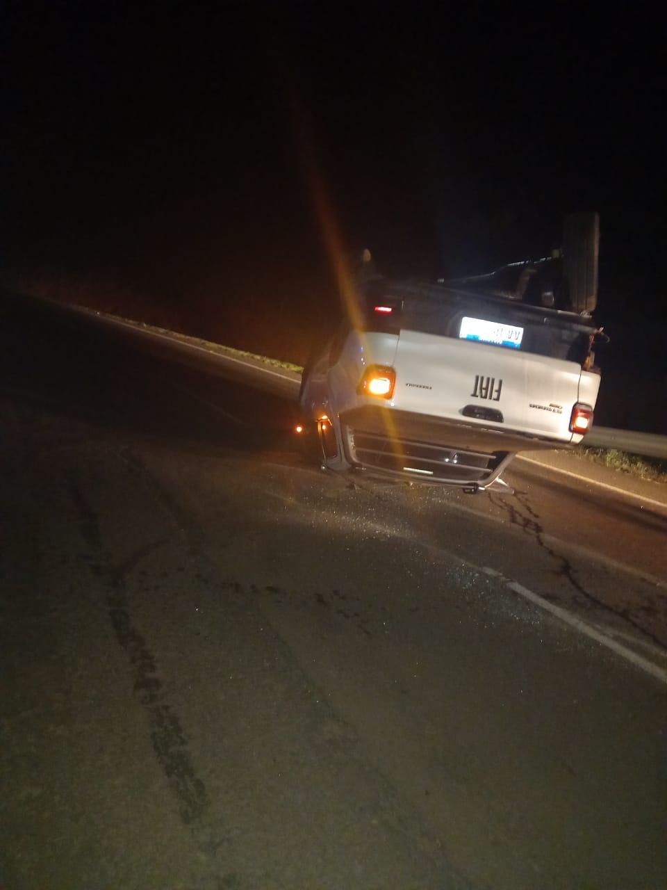 Accidente de tránsito sobre la ruta PY3