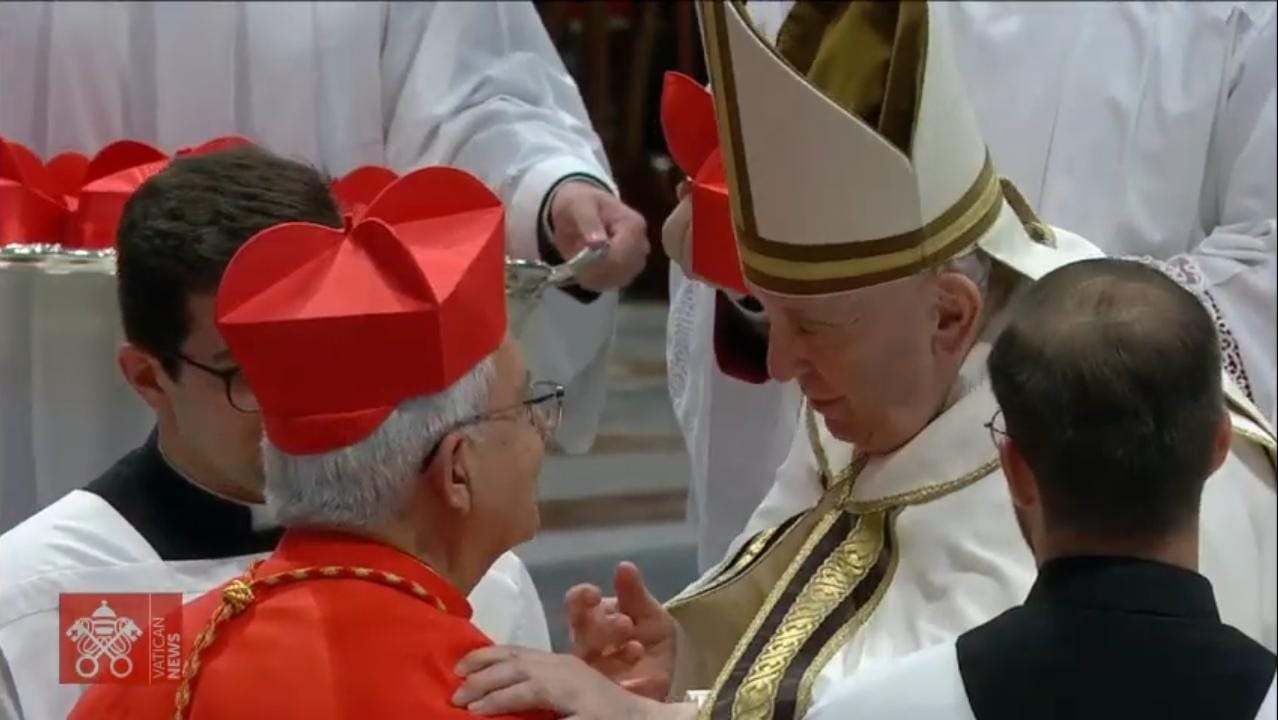 VÍDEO; Adalberto Martínez se convierte en el primer Cardenal paraguayo de la Iglesia Católica
