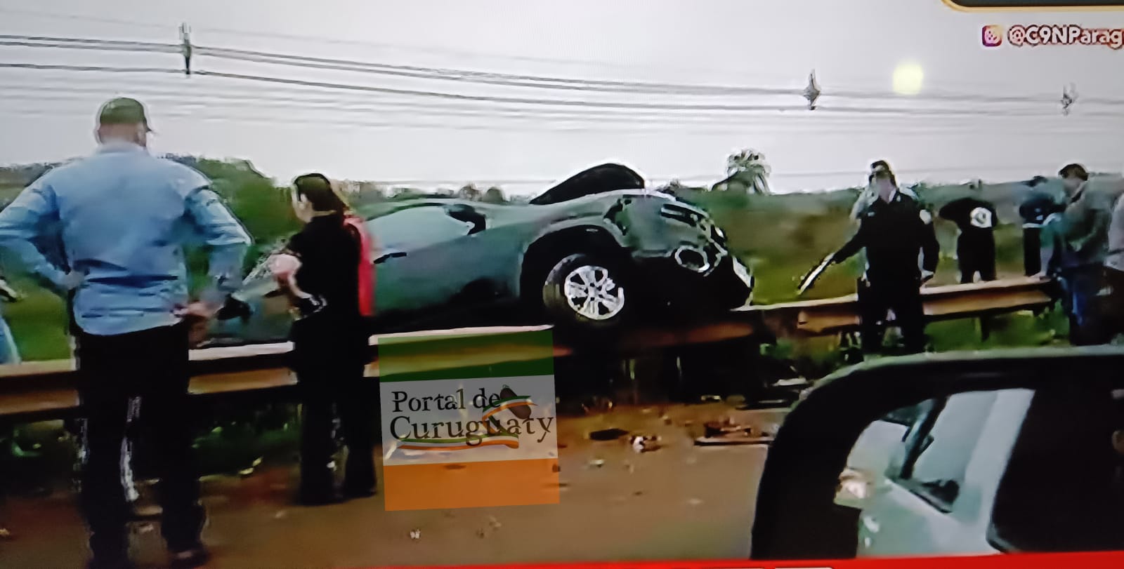 Reportan gravísimo accidente de tránsito sobre la ruta PY3