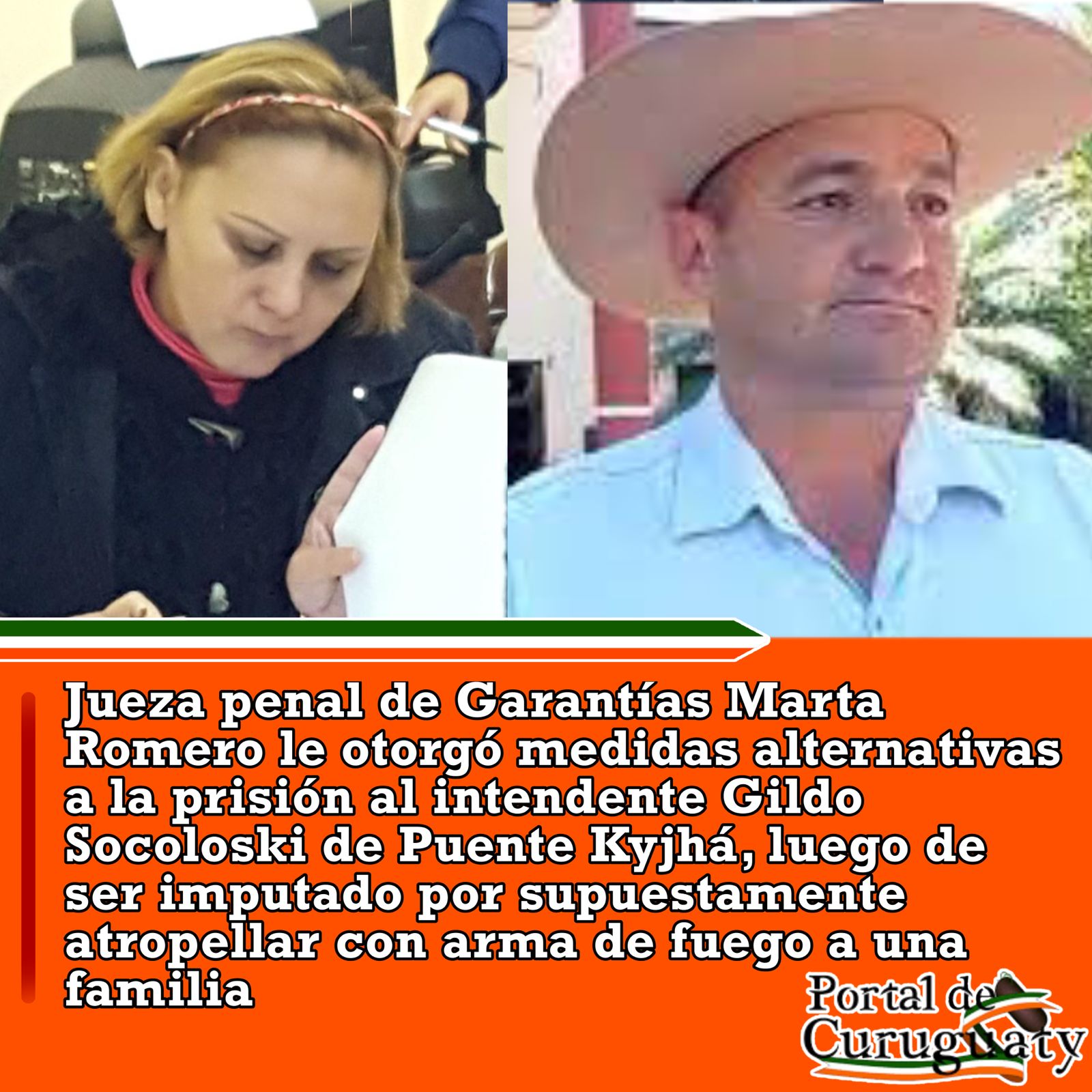 Jueza otorga medidas alternativas a intendente Gildo Socoloski por supuesto atropello con arma de fuego