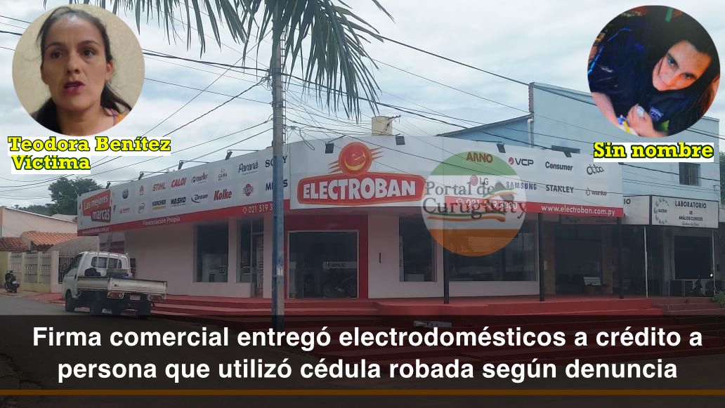 VÍDEO. Con cédula robada firma comercial otorgó electrodomésticos a crédito según denuncia