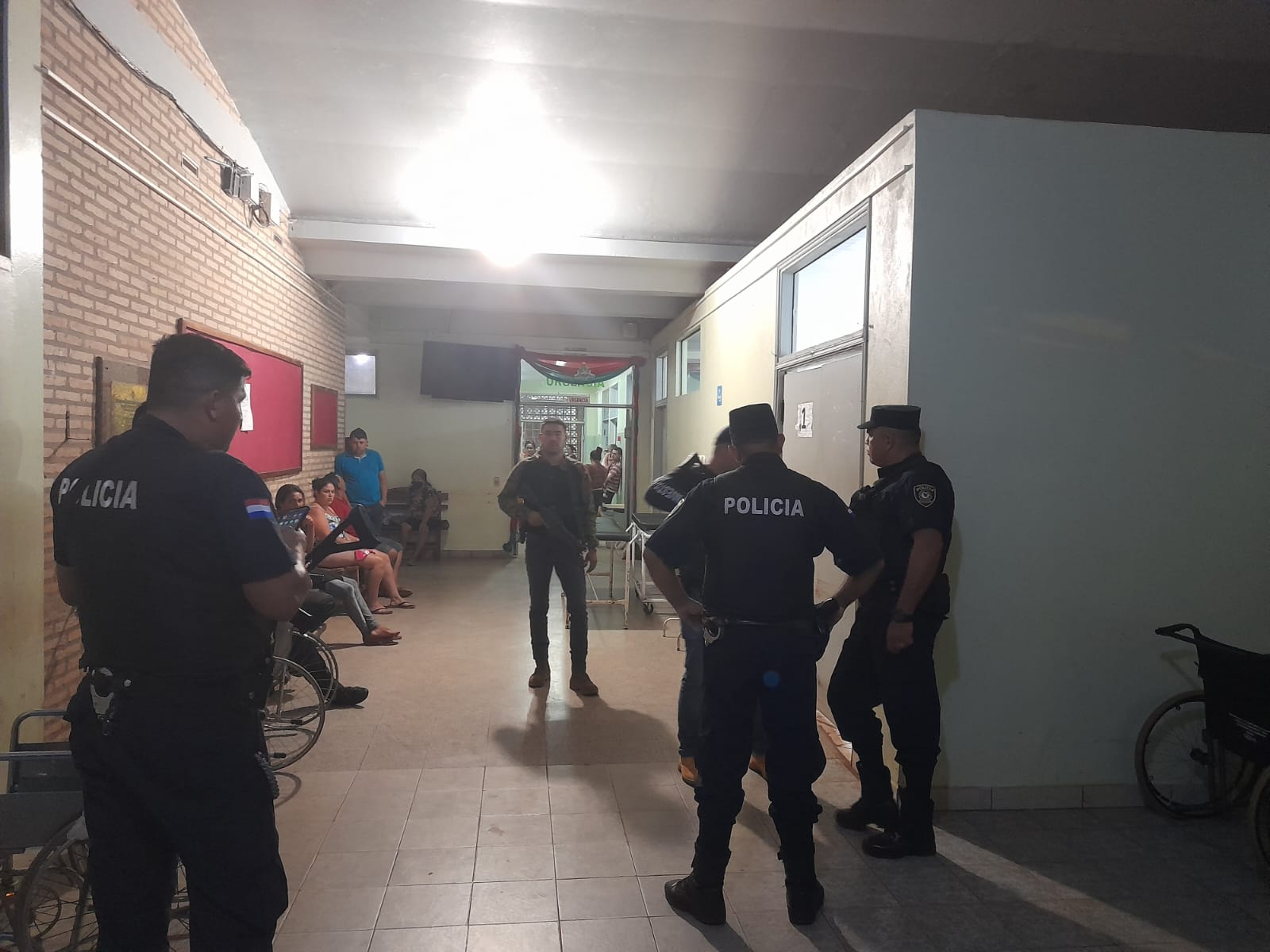 Pareja baleada en Villa Ygatimí fue auxiliada hasta el hospital de Curuguaty