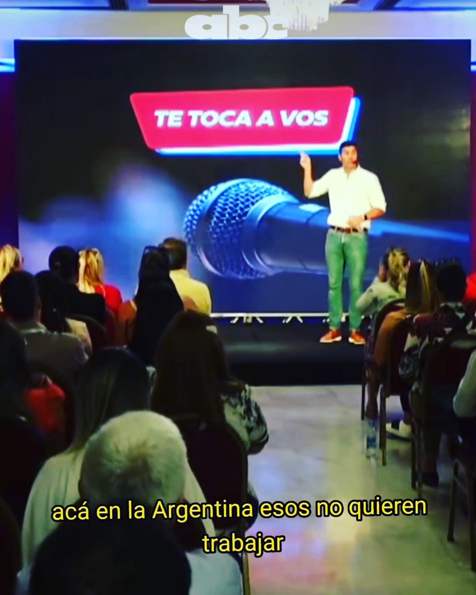 VÍDEO. Santiago Peña trató de haraganes a los Argentinos y embajador le rsponde