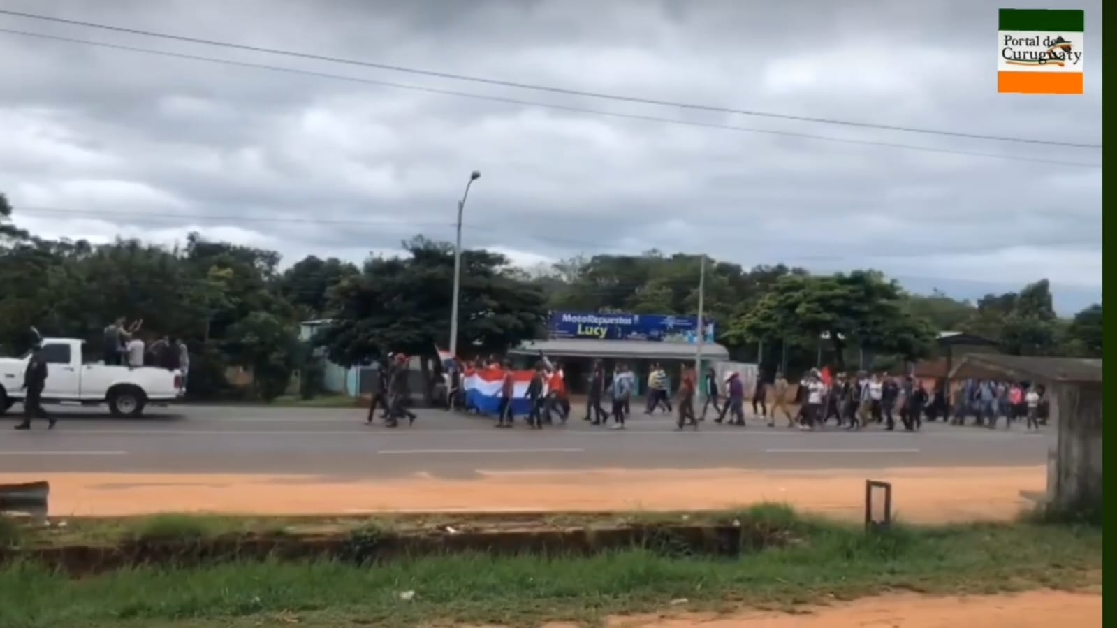 VÍDEO. Seguidores de Payo Cubas solo esperan la orden para marchar a Asunción
