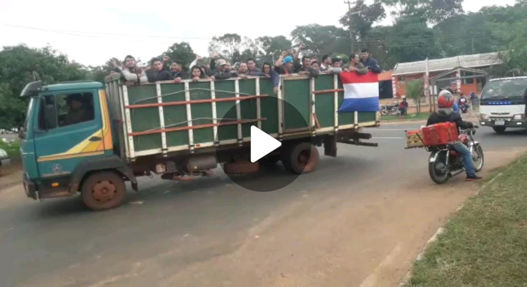 VÍDEO. Más de 3 mil manifestantes partirán a Asunción desde la Rotonda de Yasy Cañy