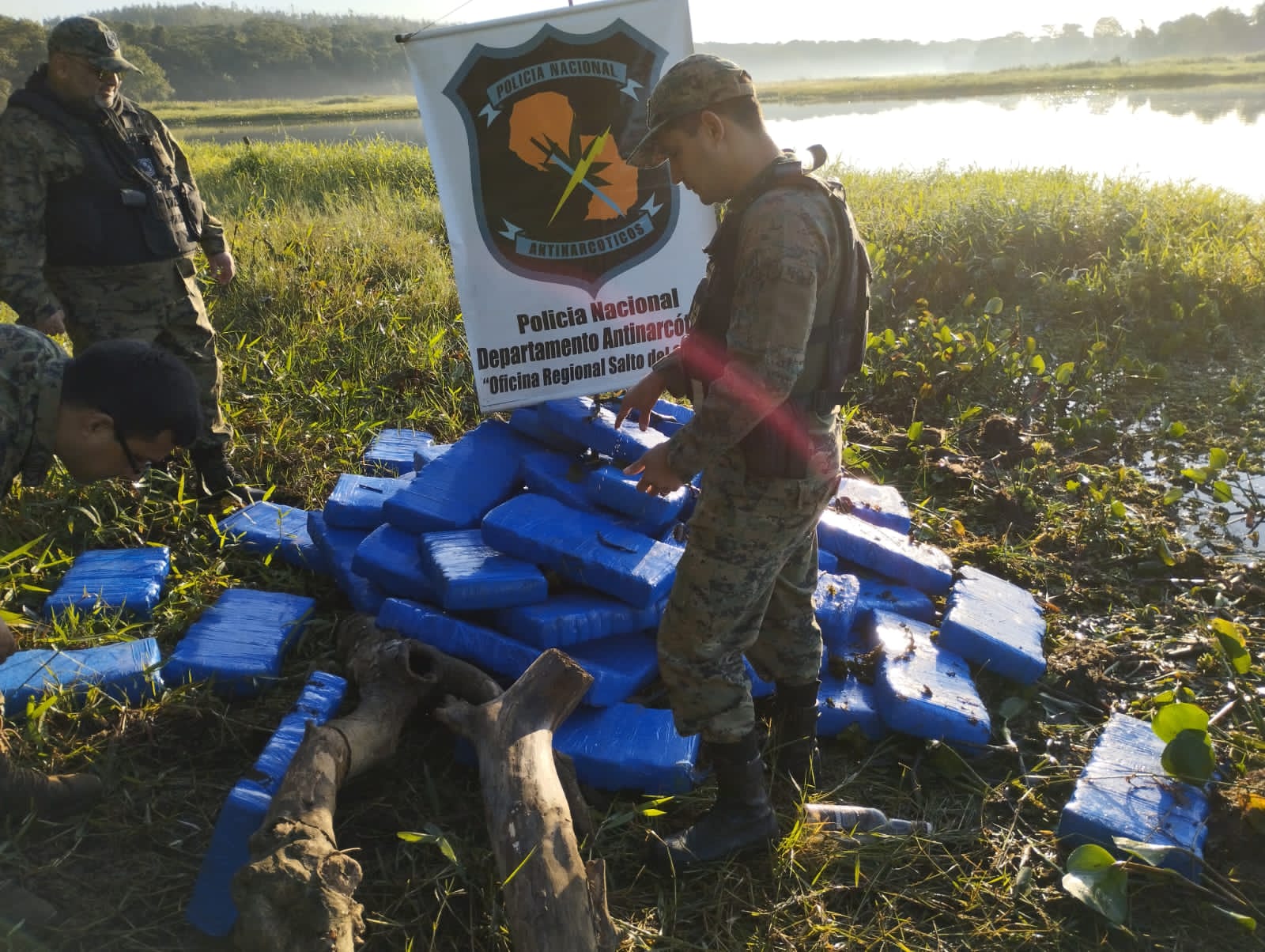 Otra carga de marihuana fue incautada a orillas del río Paraná