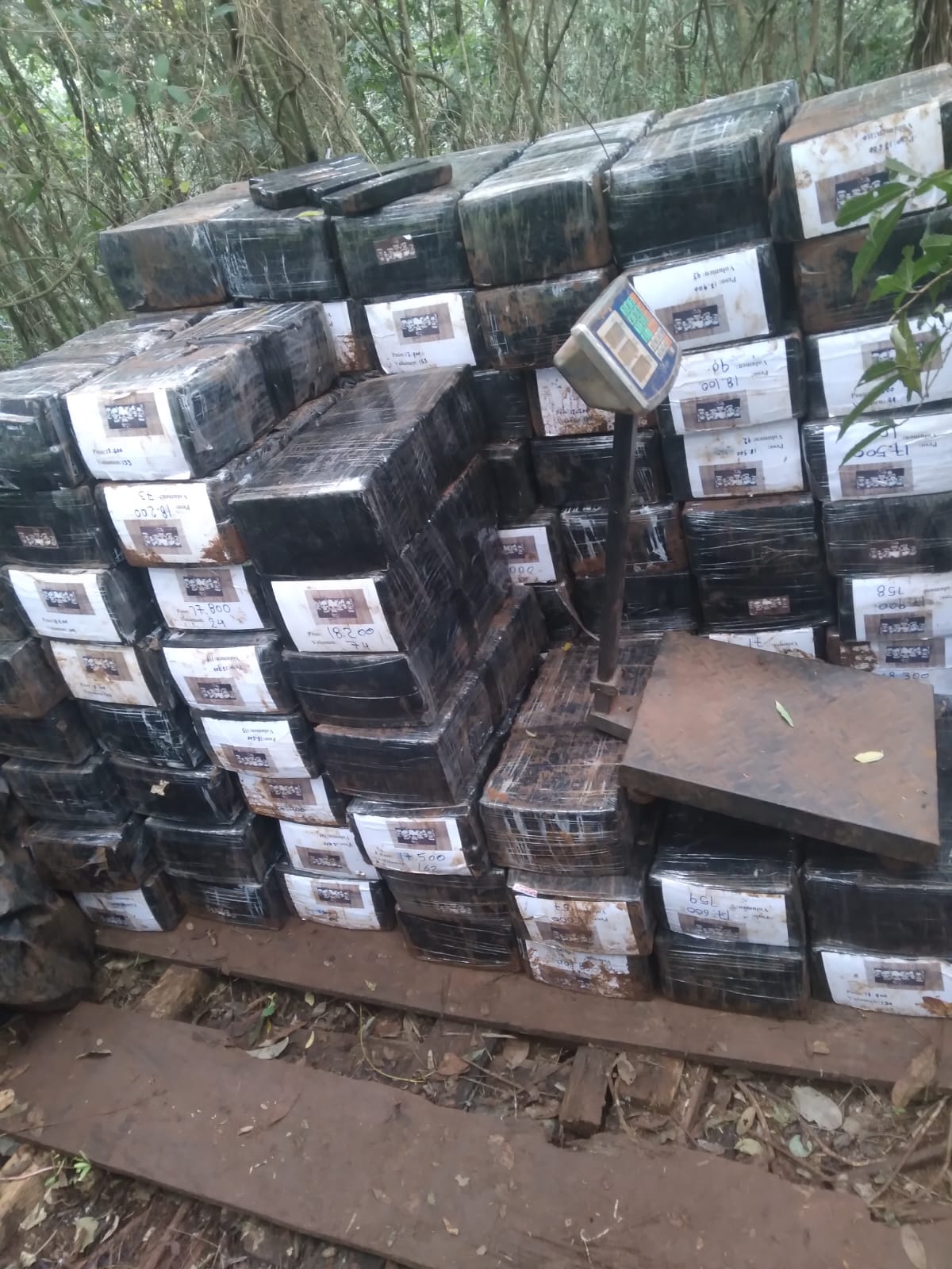 Incautan importante cantidad de droga en Canindeyú
