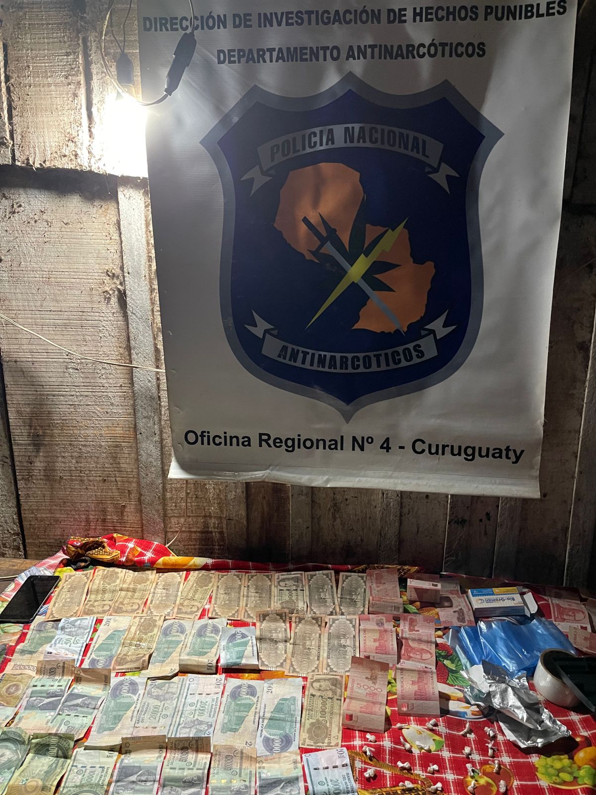 Antinarcóticos detienen a dos personas en otro allanamiento en Curuguaty
