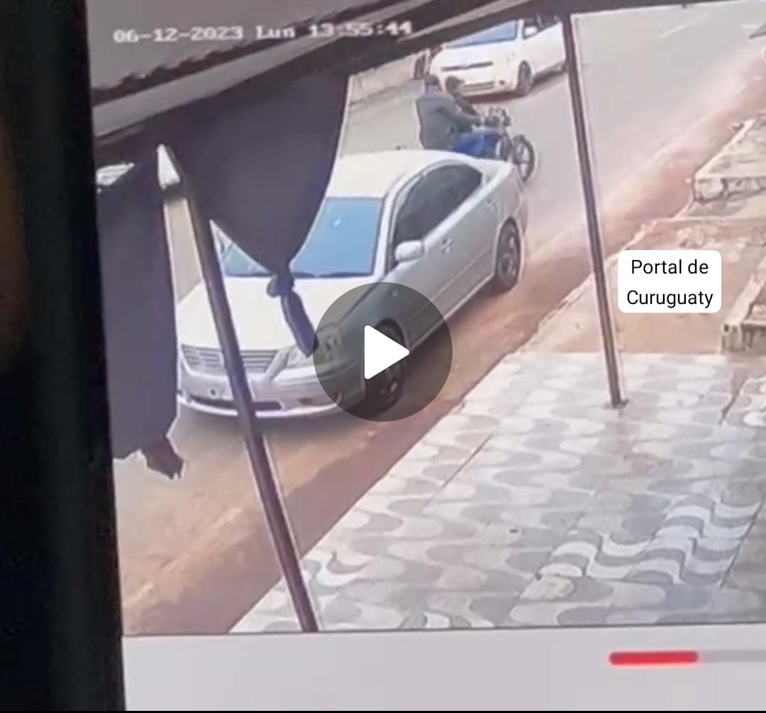 Sicarios intentaron asesinar a un hombre en pleno centro de Curuguaty