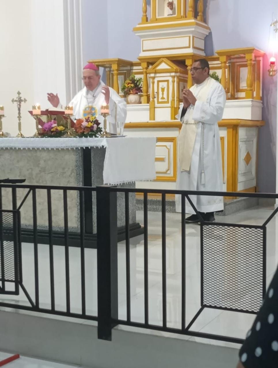 Piden revisar actuaciones del Párroco de Curuguaty Durante visita Pastoral