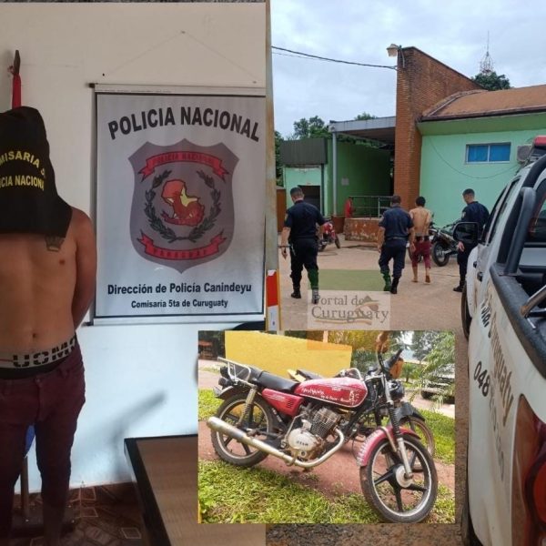 VÍDEO. Policía detiene a supuesto autor de robo de motocicleta