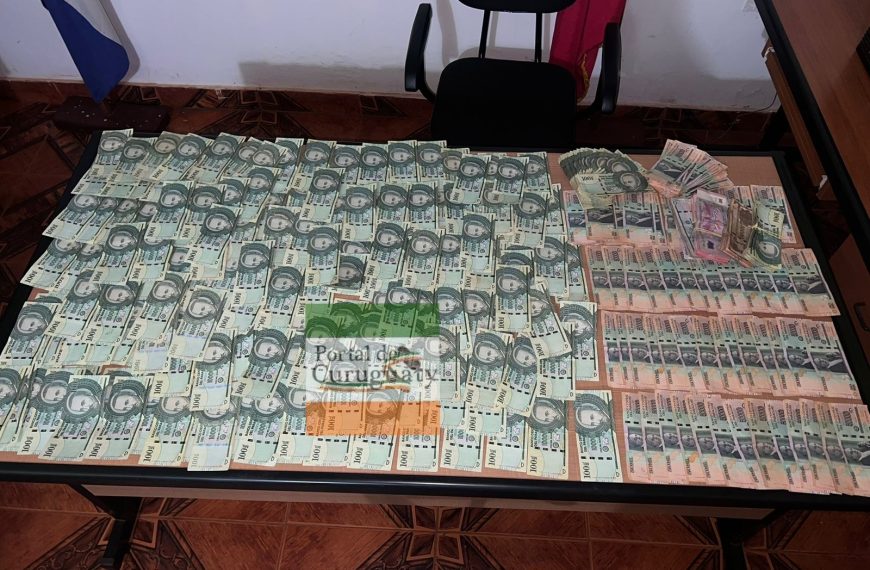 Policía recupera dinero del poder de empleado infiel en Curuguaty
