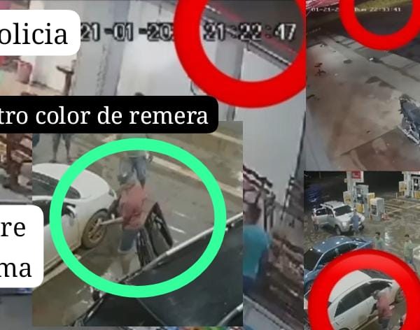 Vídeo demuestra que policía no portó arma durante incidente en estación de servicios