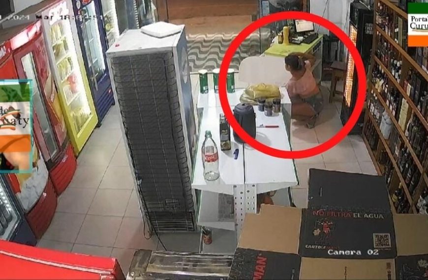 En un descuido mujer hurta cerca de 2 millones de una bodega en Curuguaty