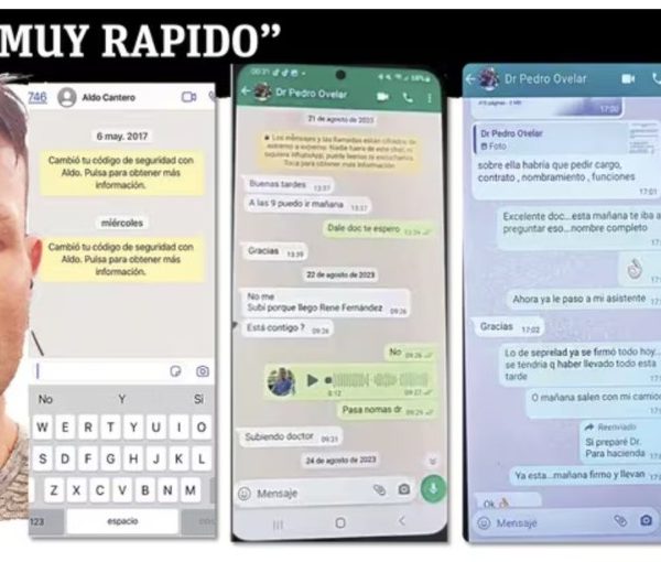 Fiscal habría cambiando de celular tras ser pillado chateando con el Abog. de Cartes