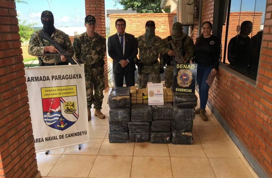 Incautan más cargamento de droga en Canindeyú