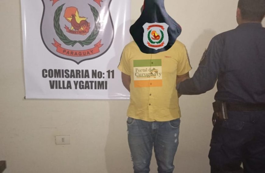 Detienen a sospechoso de doble crimen en Villa Ygatimí