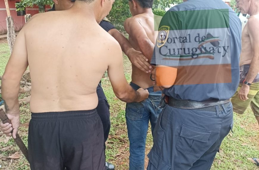 Vecinos ayudan a detener a presunto delincuente en Curuguaty