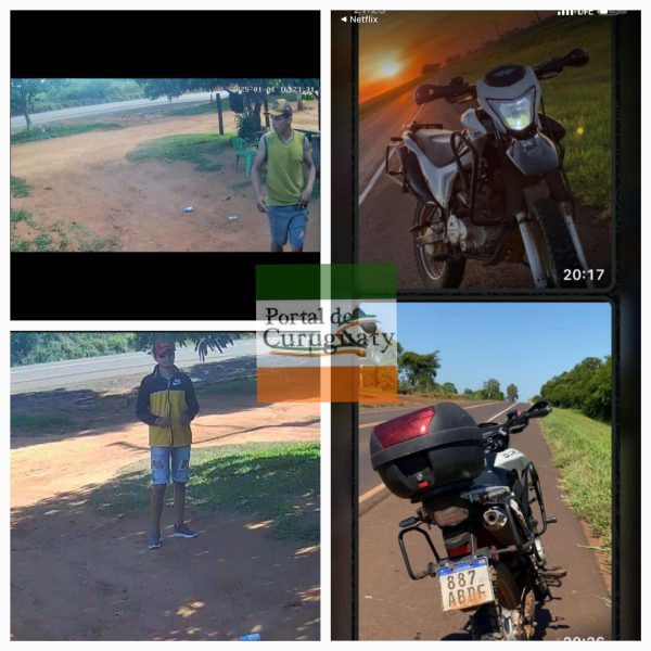 Buscan identificar a ladrón de motocicleta de alta gama