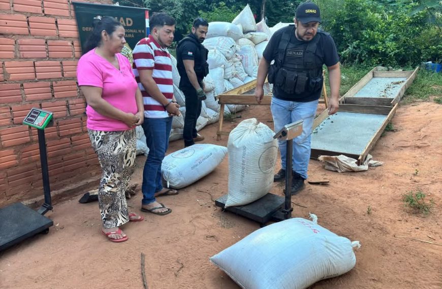 SENAD incautó droga y detuvo a 3 personas en Maracaná