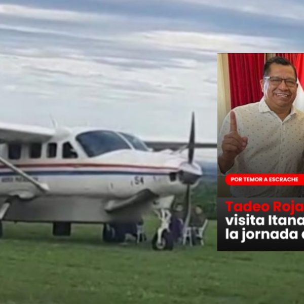 Tadeo Rojas visitó “en silencio” Canindeyú por temor a escrache