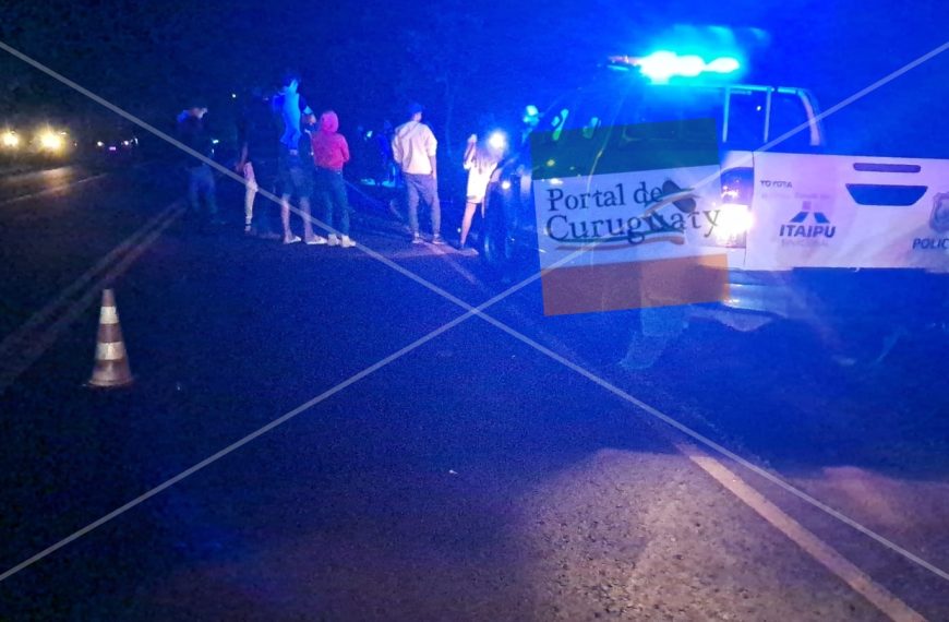 Joven muere en fatal accidente sobre la ruta PY3