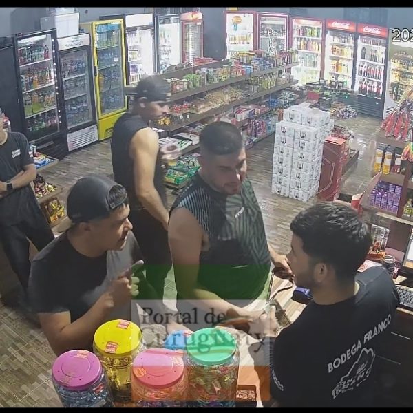 Buscan identificar a jovenes que atropellaron bodega en Curuguaty