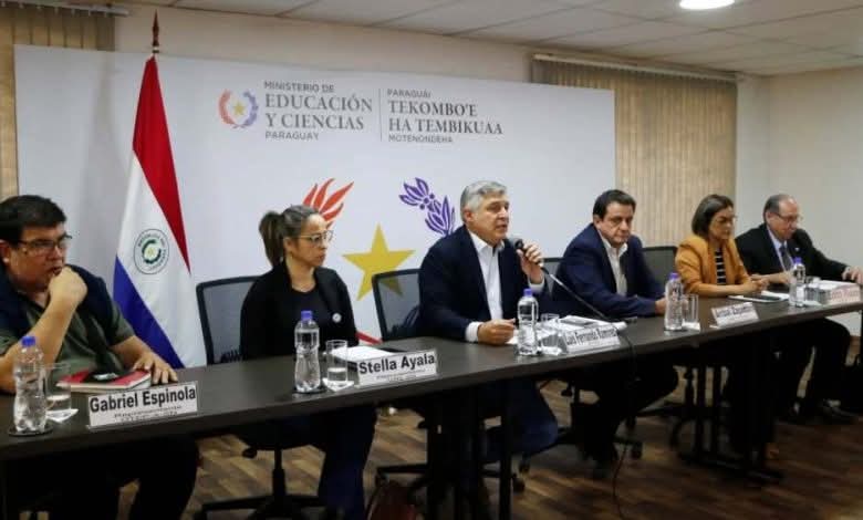 MEC confirma fraude en concursos docentes en cuatro departamentos y anuncia sumarios a nueve funcionarios