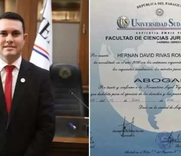 Hernán Rivas renuncia al Senado en medio de presión por caso de presunto título falso